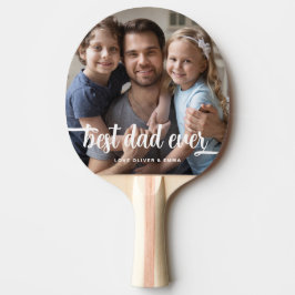 Raquete De Ping Pong Reprodução de Fotografias do Melhor Pai Moderno