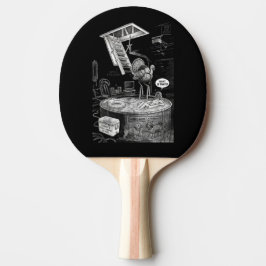 Raquete De Ping Pong Resort de Garagem Secreta Almofada de Ping Pong Di