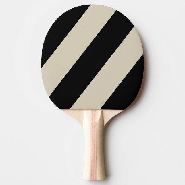 Raquete De Ping Pong Retro Alabaster Três Fitas Negrito (Frente)