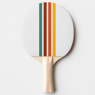 Raquete De Ping Pong Retro Athletic Stripe Ping Pong Paddle