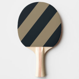 Raquete De Ping Pong Retro Deserto Três Listras Negritas