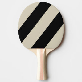 Raquete De Ping Pong Retro Meia-Noite Três faixas Negrito