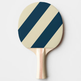 Raquete De Ping Pong Retro Navy Fade Três Listras Negritas