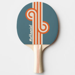 Raquete De Ping Pong Retro Surfside Loop com Nome