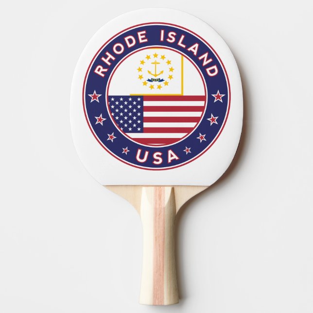 Raquete De Ping Pong Rhode Island (Frente)