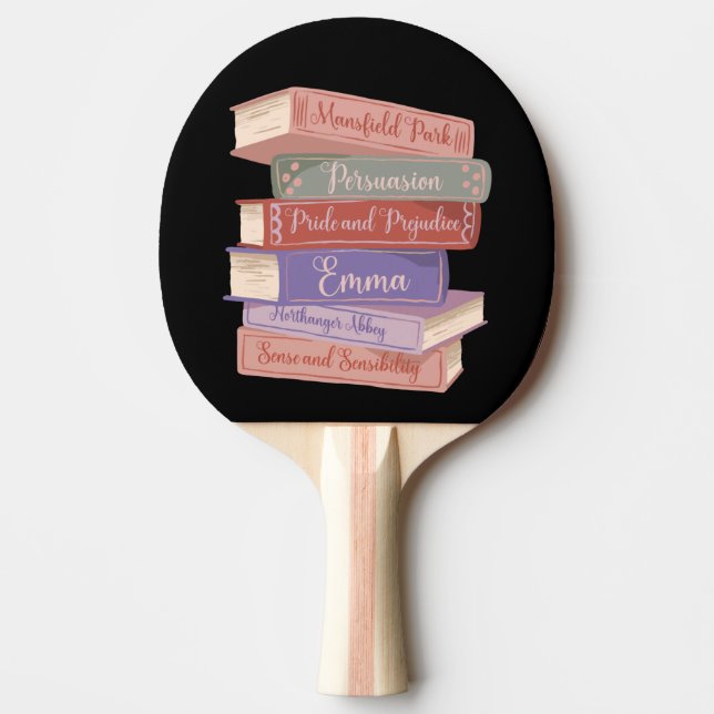 Raquete De Ping Pong Romances de Jane Austen V (Frente)