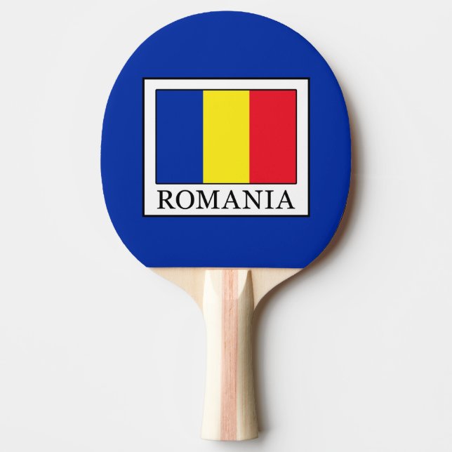 Raquete De Ping Pong Romênia (Frente)