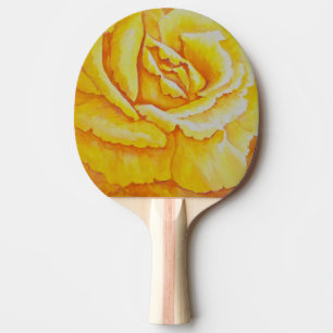 Raquete De Ping Pong Rosa amarelo