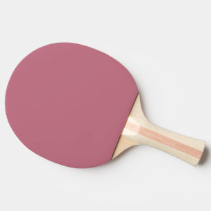 Raquete De Ping Pong Rosa poeirento pastel sólido