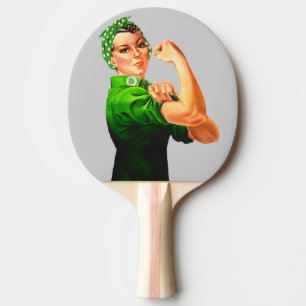 Raquete De Ping Pong Rosie o rebitador - as forças armadas apoiam
