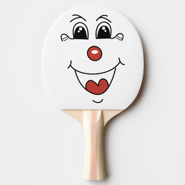 RAQUETE DE PING PONG ROSTO FECHADO (Frente)