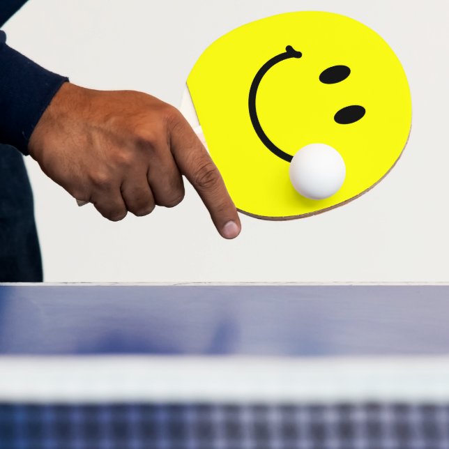 Raquete De Ping Pong Rosto Feliz (Insitu)