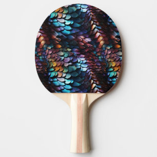 Raquete De Ping Pong Rótulo do Pino do Ping do Dragon Scales