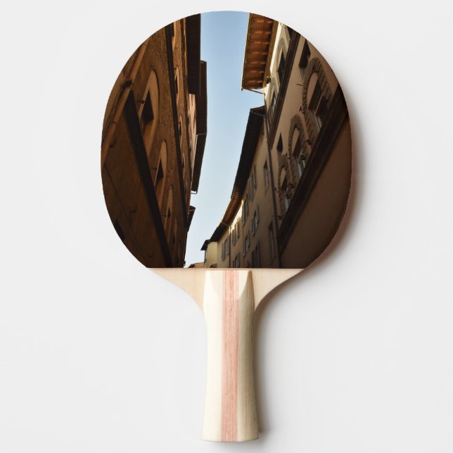 Raquete De Ping Pong Rua Banhada pelo Sol (Frente)