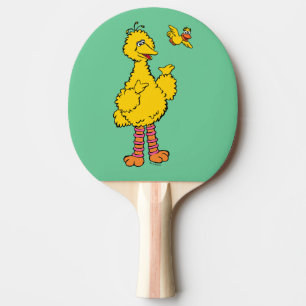 Raquete De Ping Pong Rua Sésamo Ave Grande e Ave Pequena
