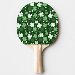 Raquete De Ping Pong Rua, Shamrocks do Dia de Patrick