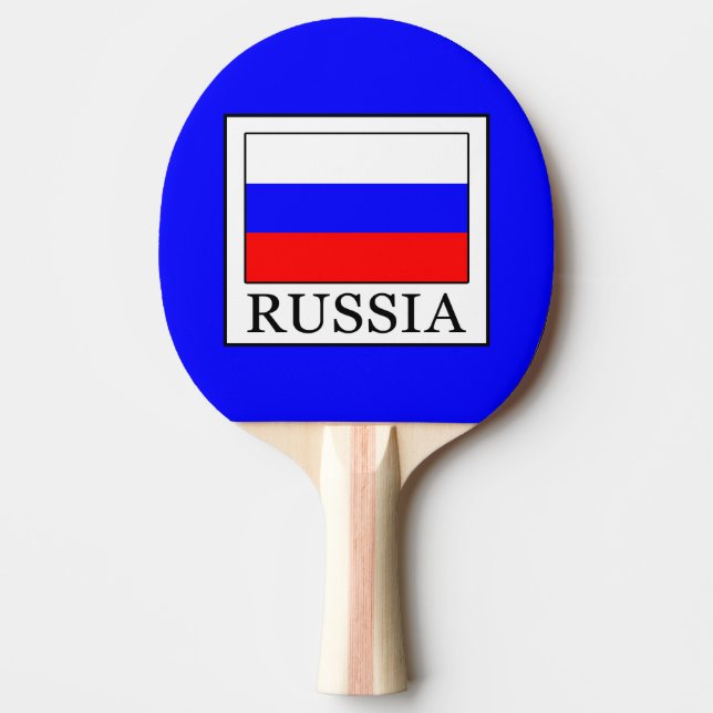 Raquete De Ping Pong Rússia (Frente)