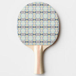 Raquete De Ping Pong Salty Watercolor Pastel Colors On Cloud White