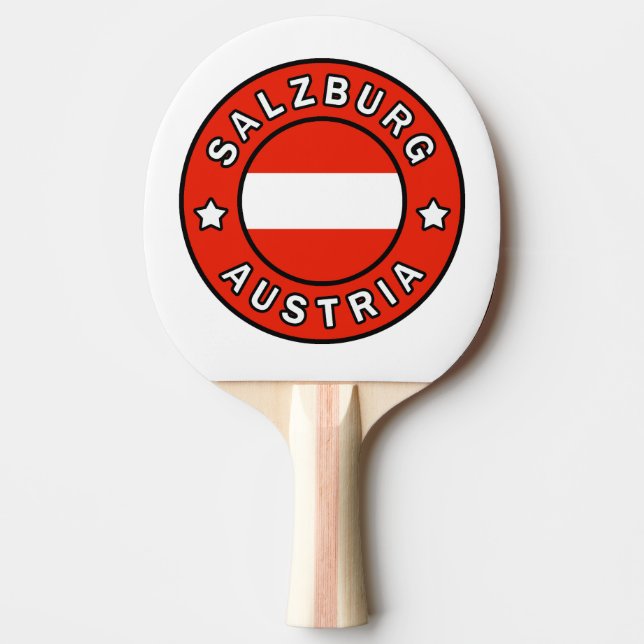 Raquete De Ping Pong Salzburg Áustria (Frente)