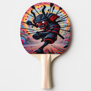 Raquete De Ping Pong Samurai Punk