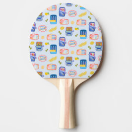 Raquete De Ping Pong Sardinhas e Limões