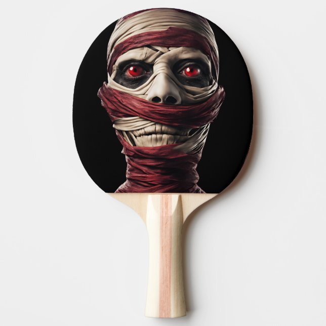 Raquete De Ping Pong Scarmy Demon Halloween (Frente)