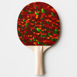 Raquete De Ping Pong Schultertasche Rosenblätter abstrakt