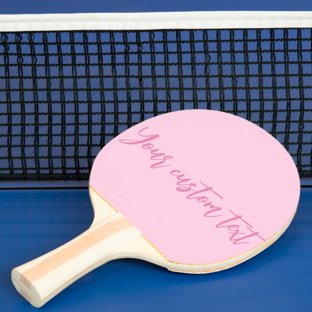Raquete De Ping Pong script personalizado mês de consciência do câncer  (Insitu)