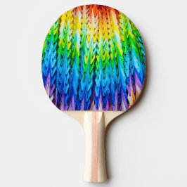 Raquete De Ping Pong Senbazuru ou mil gruas origami