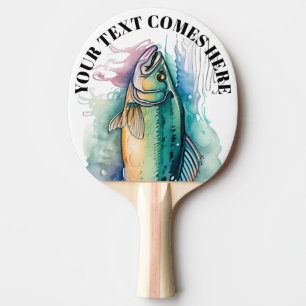 Raquete De Ping Pong Série Aquarela: Robalo