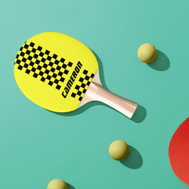 Raquete De Ping Pong Seu nome Cores Completamente Personalizadas - Faix