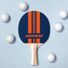 Raquete De Ping Pong Seu nome é Totalmente Personalizado Faixas de Core