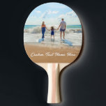 Raquete De Ping Pong Seu Pino de Pino de Foto com Texto Personalizado<br><div class="desc">Pentes de Pino de Foto e Texto Personalizados - Exclusivo seu próprio Design - Família Personalizada/Amigos ou Tênis de Mesa Pessoal - Adicione seu texto e foto - Redimensione e mova elementos com a ferramenta Personalização! Escolha fonte / tamanho / cor! Boa Sorte - Seja Feliz :)</div>