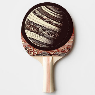 Raquete De Ping Pong SF Júpiter Woodcut 2