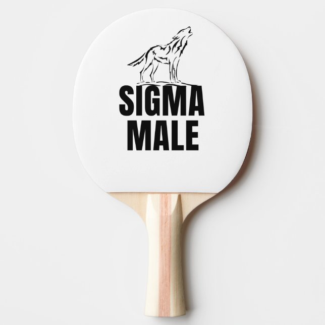 Raquete De Ping Pong Sigma Male Lone Wolf (Frente)