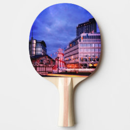 Raquete De Ping Pong Silêncio pela noite