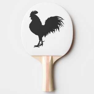 Raquete De Ping Pong Silhueta de galeria - Escolha a cor de fundo