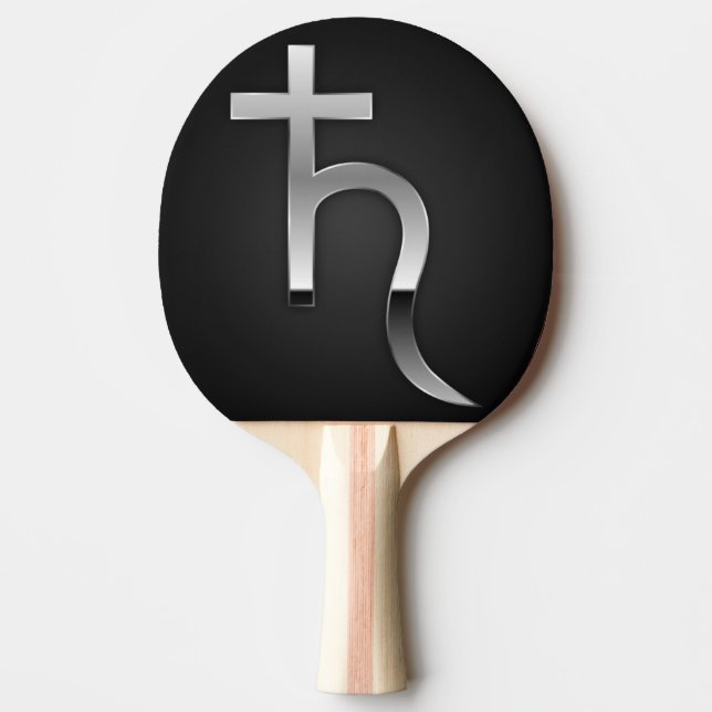 Raquete De Ping Pong Símbolo de Saturn (Frente)