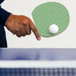 Raquete De Ping Pong Simple Forest Green Glitter Style Vertical Stripes