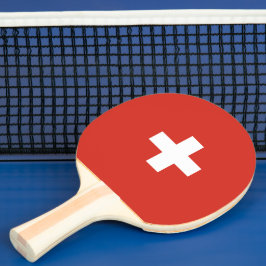 Raquete De Ping Pong sinalizador de suiça