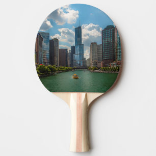 Raquete De Ping Pong Skyline Chicago