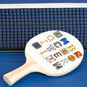 Raquete De Ping Pong SlipperyJoe abraçar a diversidade metáfora LGBTQIA