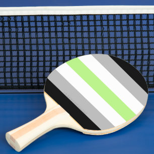Raquete De Ping Pong SlipperyJoe's Agender Pride Flag gay Dons LGBTQIA