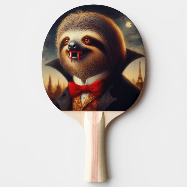 Raquete De Ping Pong Sloth Vampire (Frente)