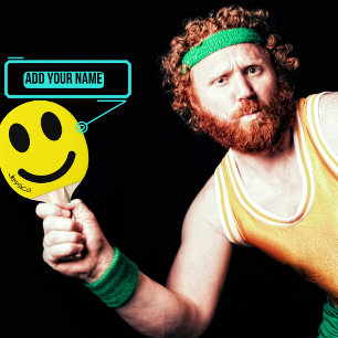 Raquete De Ping Pong Smiley face Ping Pong Paddle