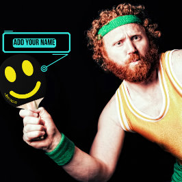 Raquete De Ping Pong Smiley face Ping Pong Paddle