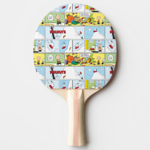 Raquete De Ping Pong Snoopy Sled Riding Comida Dish