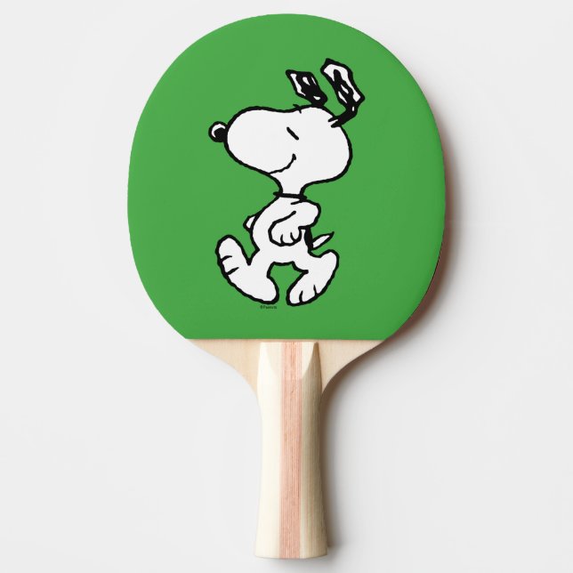 Raquete De Ping Pong Snoopy So Sweet Flower Pattern (Frente)