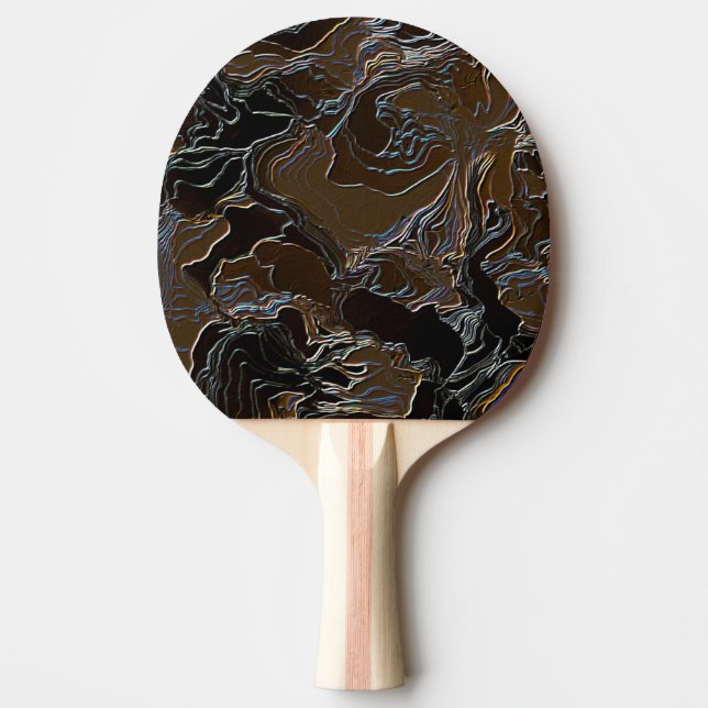 Raquete De Ping Pong Soldado Funky Castanho (Frente)