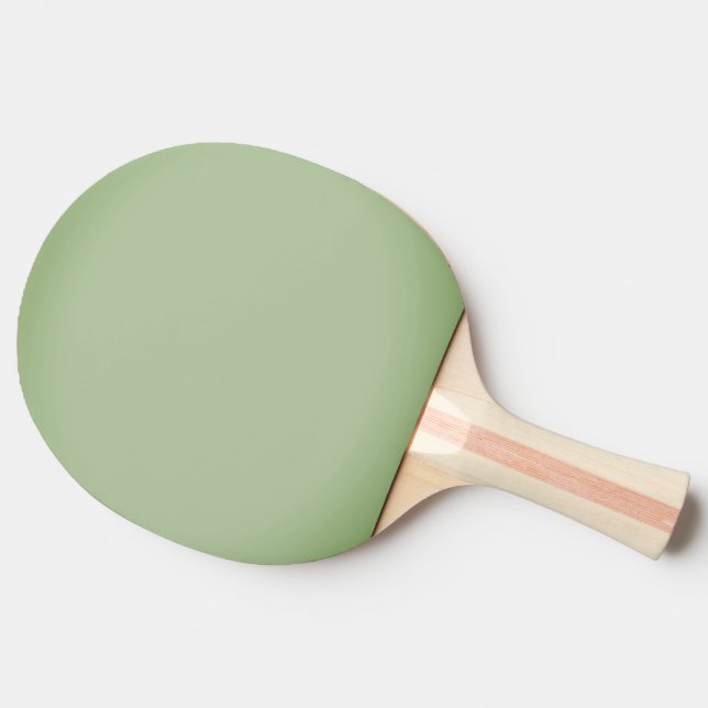Raquete De Ping Pong Solid Jade Green Celadon  (Lateral)